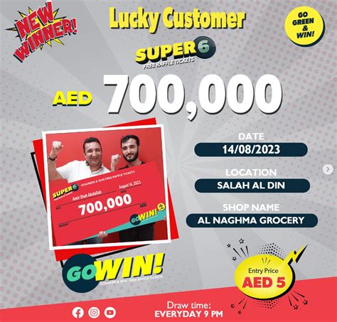 gowin super 6 today result winner video